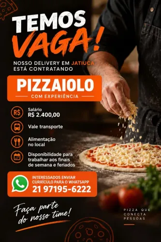 Vaga de Pizzaiolo