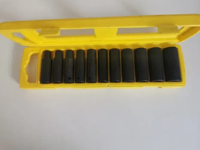 Jogo de soquete de impacto Stanley 11pçs 1/2"