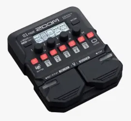 Pedal processador multiefeitos para guitarra Zoom G1 Four