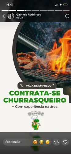 Vaga churrasqueiro 