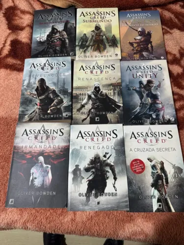 Coleção livros Assassins Creed