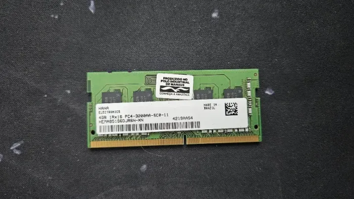 Memória RAM 4GB DDR4 3200MHz (Notebook)