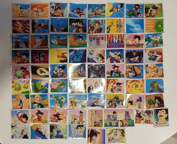 Figurinhas Dragon Ball Z 1 (extraídas/sem fundo)