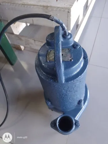 Bomba 1CV Submersa Alta Vazão