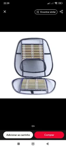 Assento massageador universal, almofada