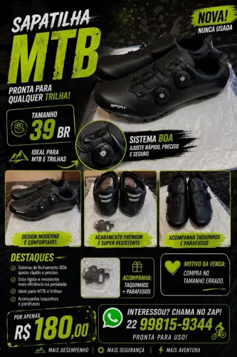 Sapatilha MTB