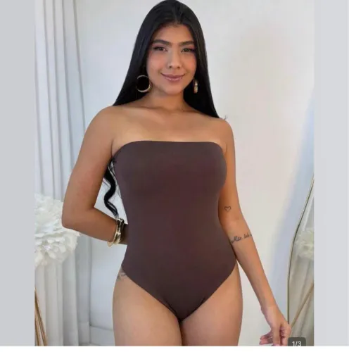 Body poliamida tomara que caia