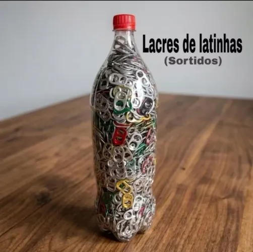 (Artesanato) Latinhas de alumínio