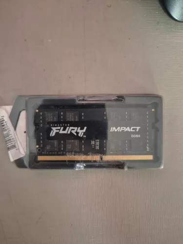 Memória RAM 16GB Kingston Fury 3200Mhz DDR4