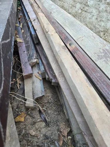 Madeiramento de telhado de Jatobá 6x4,5