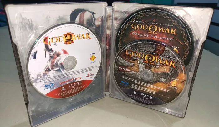 Edição rara God of War Omega Collection - PS3