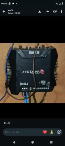 Vendo barra Stetsom ir400x4
