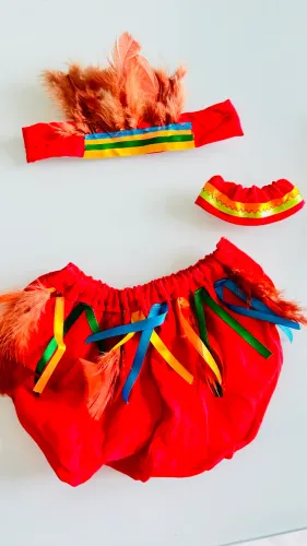 Roupa índio bebê 