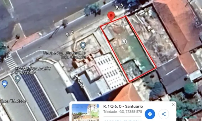 Lote 450m² à venda em Trindade GO | Santuário | Excelente localização + valorização