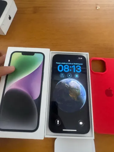 iPhone 14 com caixa