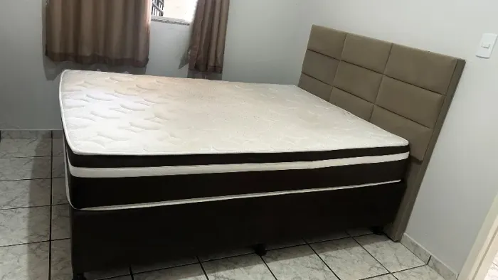 Cama box casal + Cabeceira