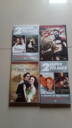 Dvd de filmes duplo 