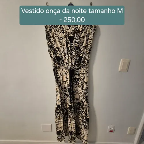 Vestido onça da noite Farm
