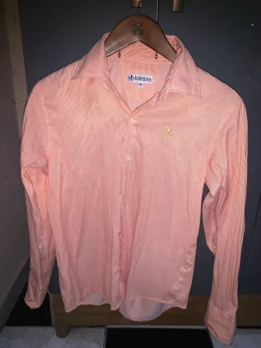 Camisa DUDALINA coral feminina 