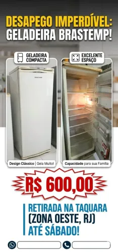 Geladeira Usada Funcionando