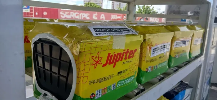 Bateria de 60AP  automotiva a partir de 289,90 deixando a sucata em 12X sem Juros