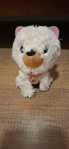 Miini pelúcia cachorrinho branco Little Mommy