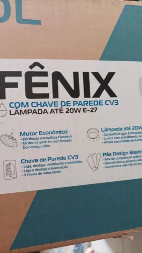 Dois Ventiladores de teto novos na caixa, só vendo os dois!