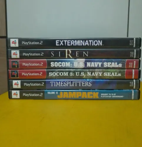 Jogos de Ps2 originais