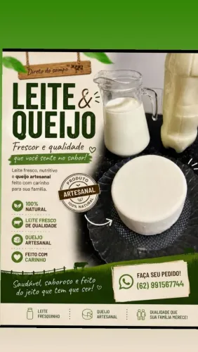 Queijo e leite 