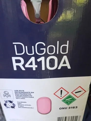 Gás refrigerante 410A Dugold 11,3kg 599,00.