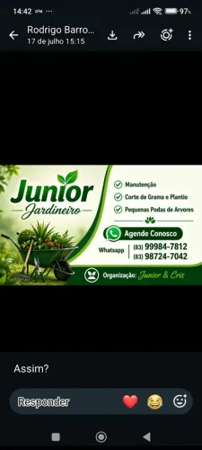 Jardinagem e manutenção