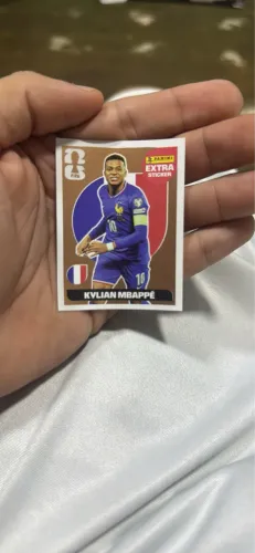 Figurinha Rara Kyllian Mbappé bronze extra -copa do mundo 2026