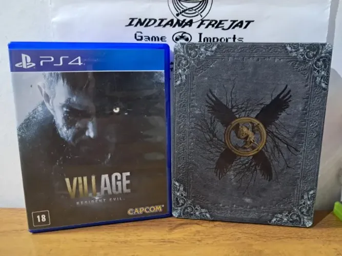 Jogo de PS4 Resident Evil Village Steelbook Edition