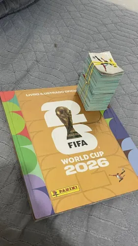 álbum dourado copa do mundo 2026- 64% completo