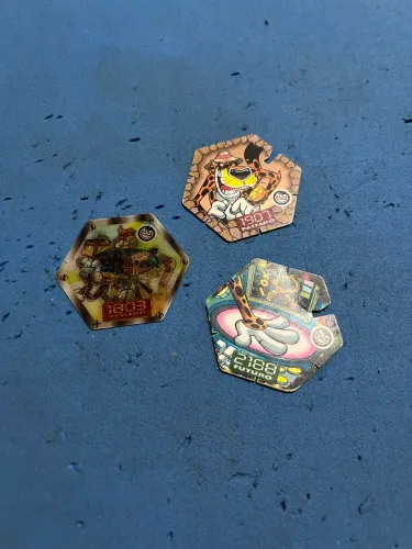 Tazos colecionáveis