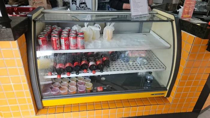 Balcão refrigerador horizontal display