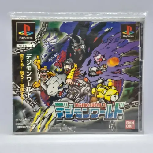 DIGIMON WORLD PS1 JAPONÊS COMPLETO COM OBI - ESTADO EXCEPCIONAL