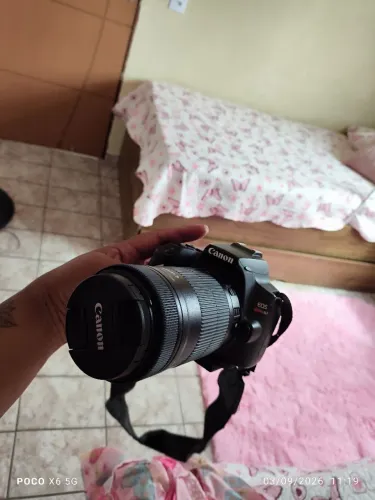 Camera profissional Canon Eos Rebel sl3