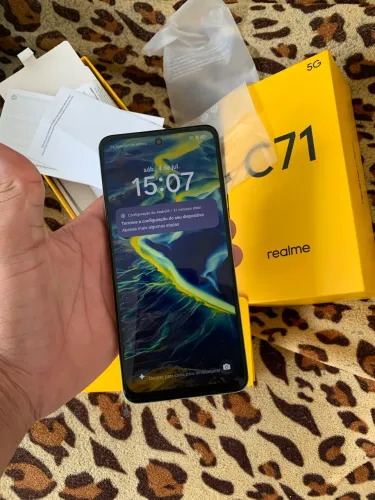 Realme c71 5g semi novo na caixa