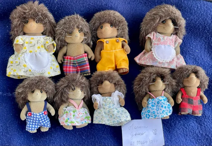 Lote Sylvanian families Ouriços
