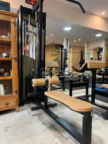 ACADEMIA COMPLETA - EQUIPAMENTOS PROFISSIONAIS + CATRACA - LOTE