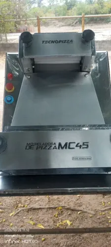 vendo modeladora de pizza MC 45 Tecnopizza usada apenas 1 vez