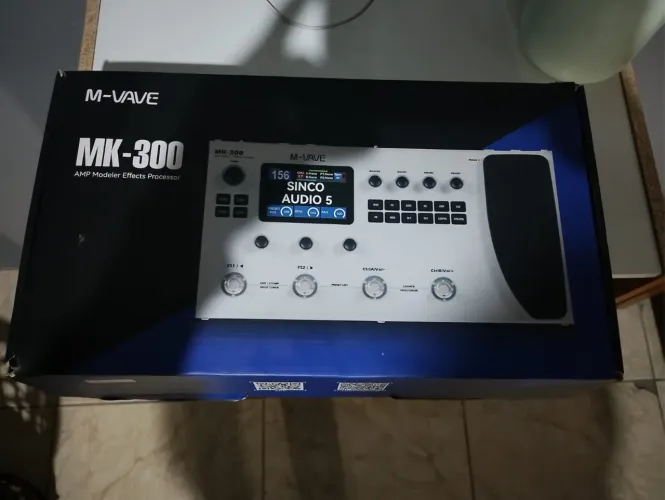 Pedaleira M-VAVE MK-300 Completa - Excelente Estado