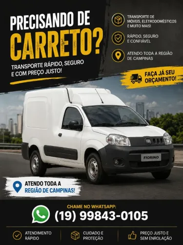 Trabalhamos com Carreto