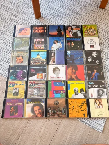 Lote 30 CDs MPB e Música Brasileira - CD Original