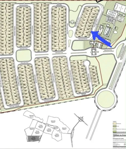 Lote com 309 m2 na melhor quadra do Terras 5