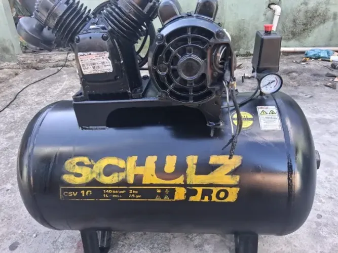 Compressor shultz PRO 100 litros 110/220 voltz