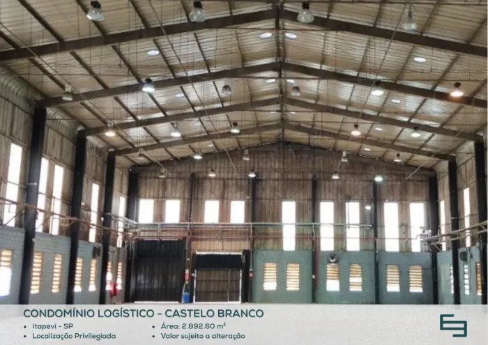 Galpão para alugar em Itapevi/SP com 2.892,60 m² em condomínio logístico