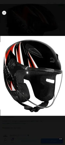 Capacete aberto rach tech fuzzy