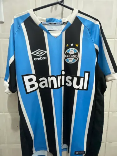 Camisa Grêmio Original 2016 Copa do Brasil Num. 10 Douglas tam. G 